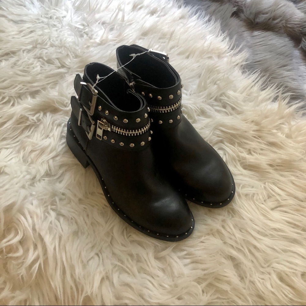 { Charles by Charles David } Black Studded Bootie